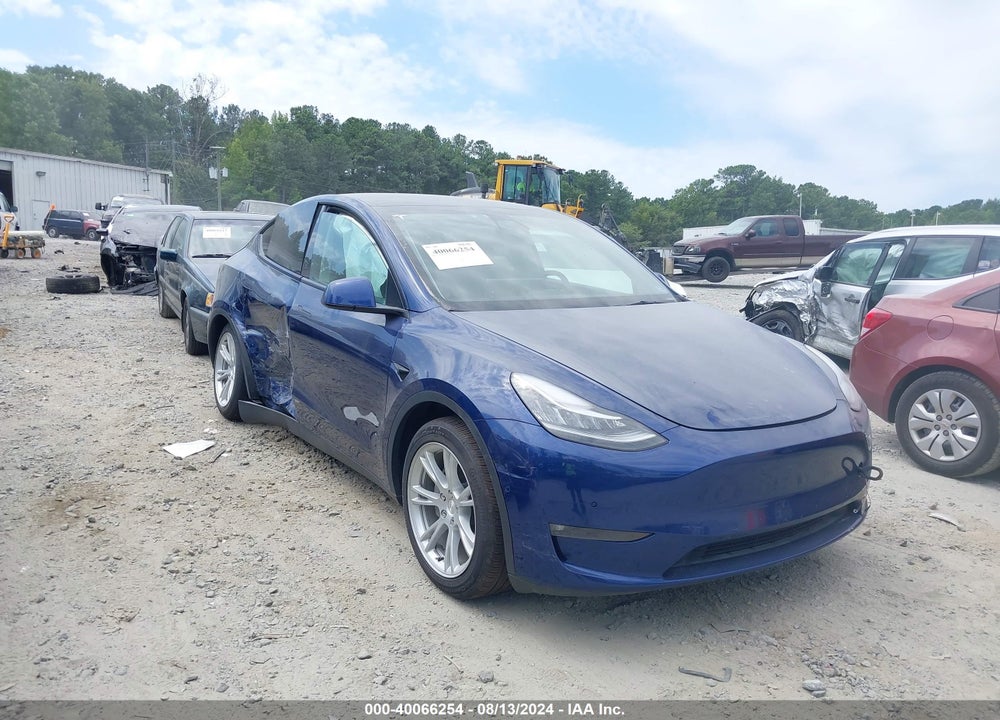 2021 TESLA MODEL Y LONG RANGE DUAL MOTOR ALL-WHEEL DRIVE VIN: 5YJYGDEE5MF280239