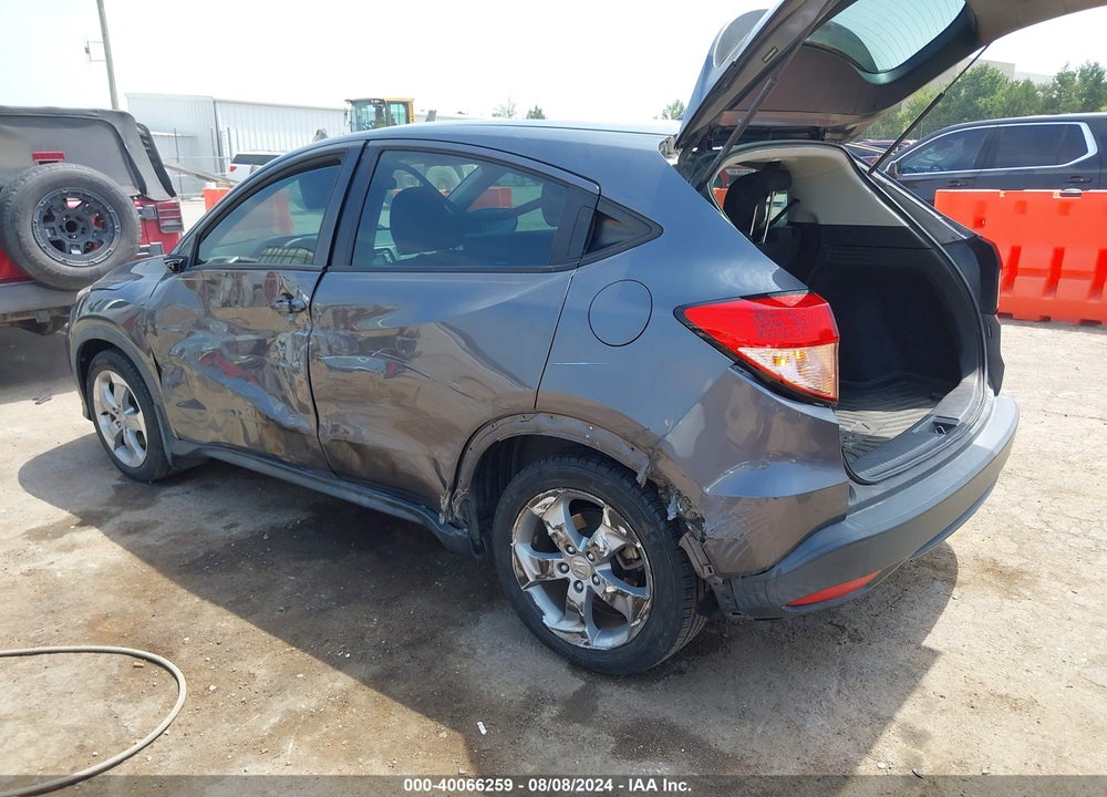 2016 HONDA HR-V LX VIN: 3CZRU5H30GM748272