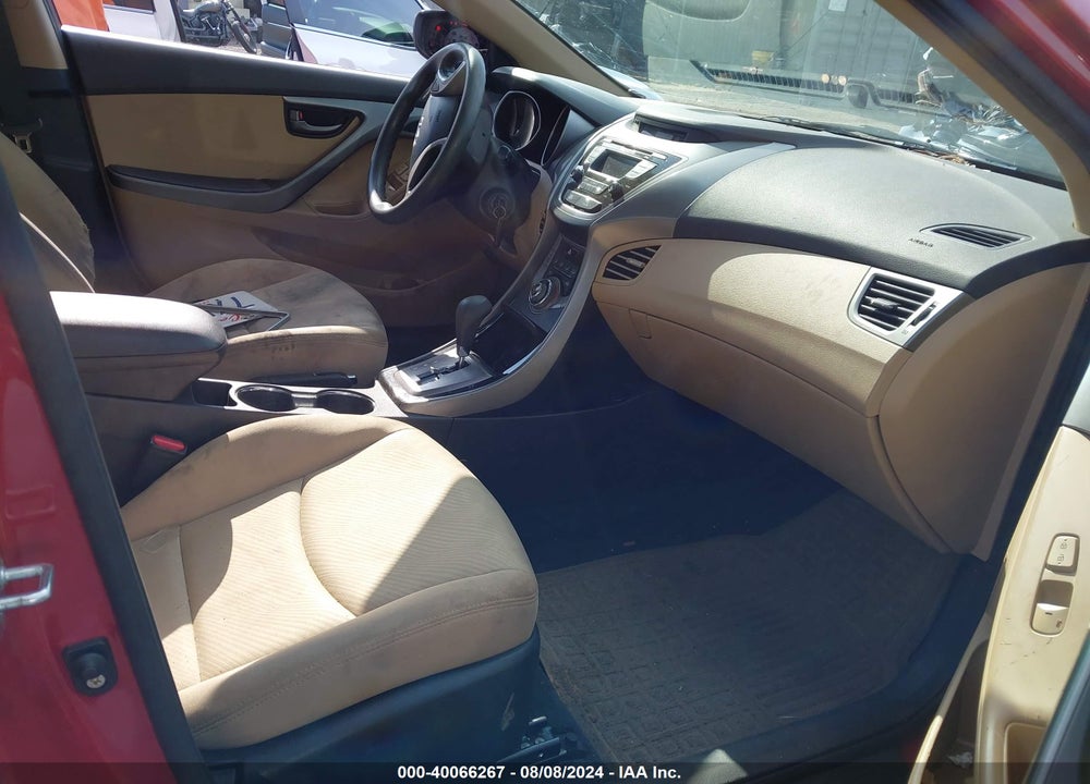 2013 HYUNDAI ELANTRA GLS VIN: KMHDH4AE4DU970407