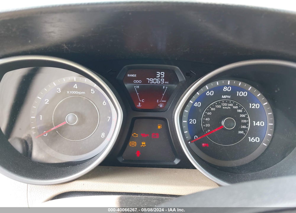 2013 HYUNDAI ELANTRA GLS VIN: KMHDH4AE4DU970407