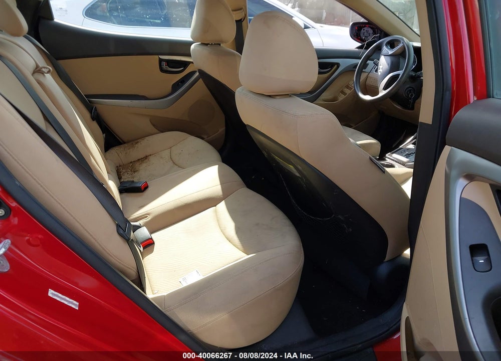 2013 HYUNDAI ELANTRA GLS VIN: KMHDH4AE4DU970407