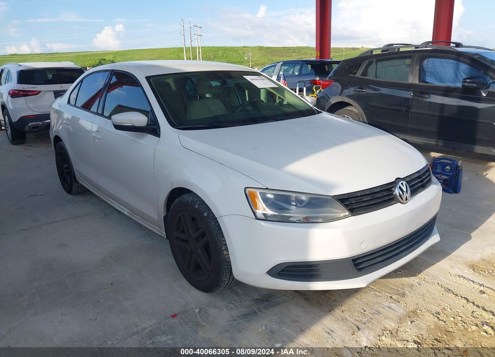 2012 VOLKSWAGEN JETTA 2.5L SE VIN: 3VWDX7AJ0CM108677