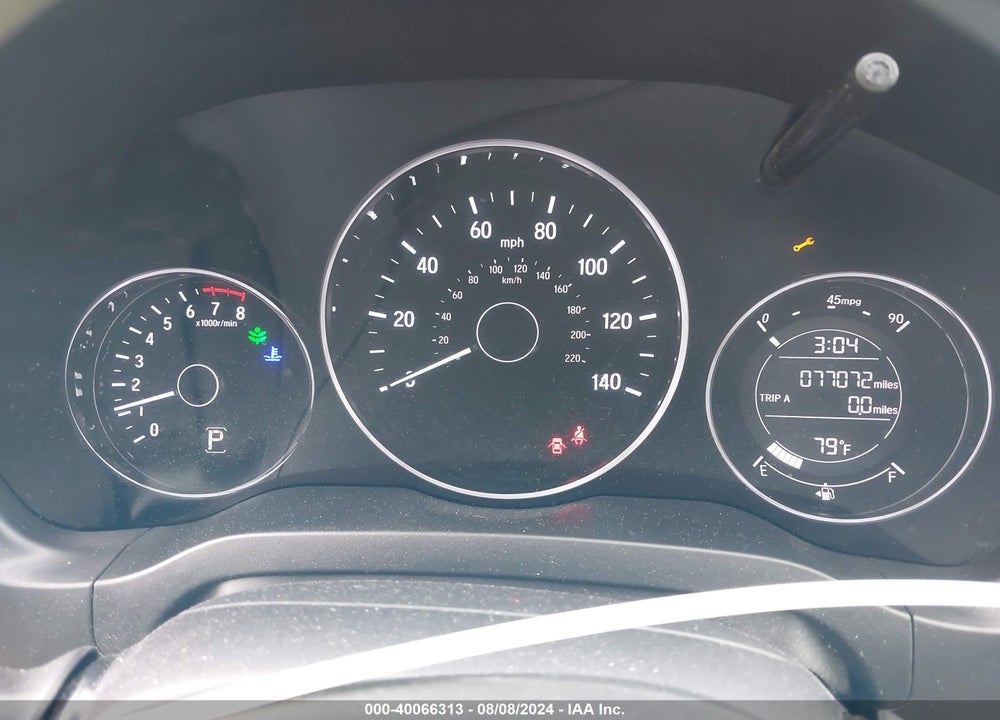 2019 HONDA HR-V LX VIN: 3CZRU6H37KG732342