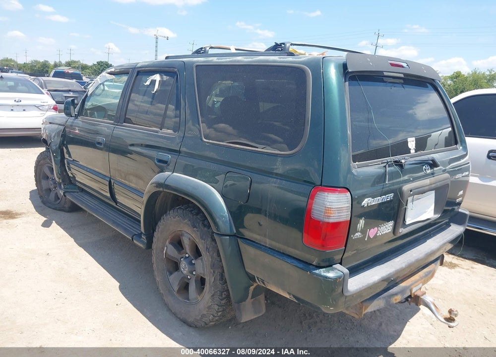 1999 TOYOTA 4RUNNER LIMITED V6 VIN: JT3HN87R1X0254645