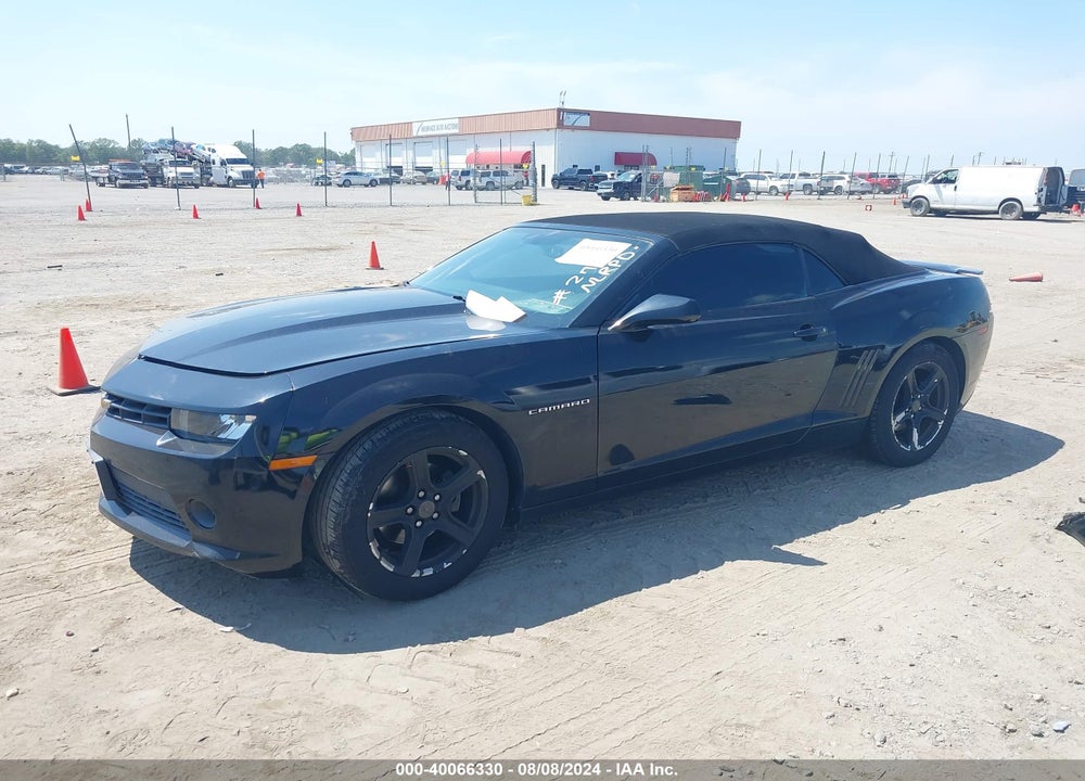 2015 CHEVROLET CAMARO 1LT VIN: 2G1FD3D38F9114131