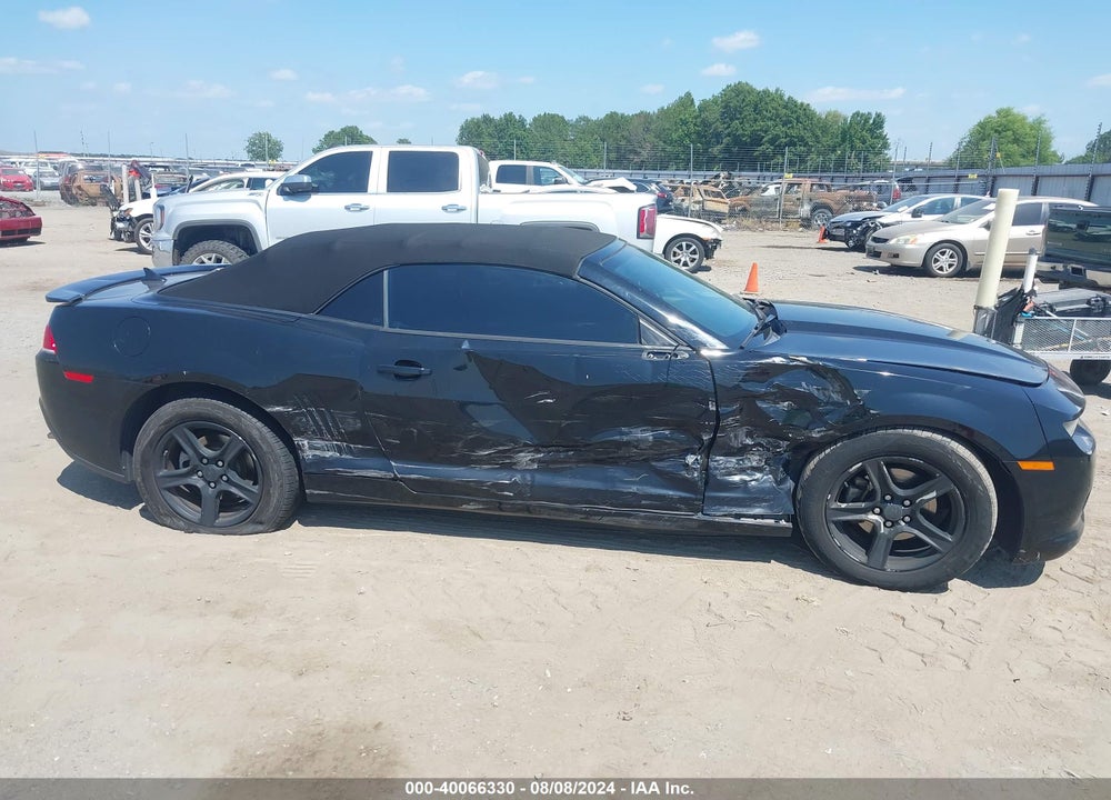 2015 CHEVROLET CAMARO 1LT VIN: 2G1FD3D38F9114131