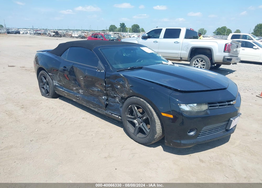 2015 CHEVROLET CAMARO 1LT VIN: 2G1FD3D38F9114131