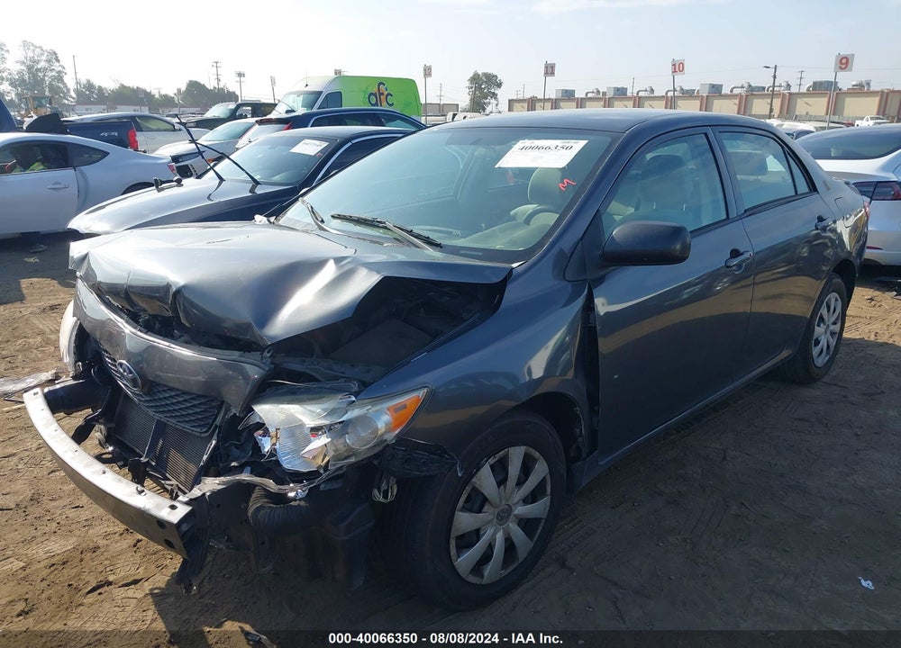 2010 TOYOTA COROLLA LE VIN: 1NXBU4EE9AZ346658