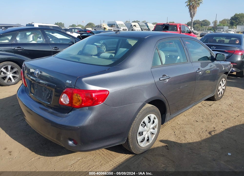 2010 TOYOTA COROLLA LE VIN: 1NXBU4EE9AZ346658