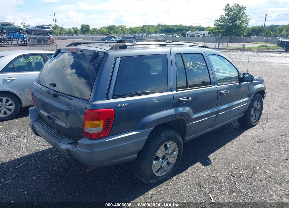 2001 JEEP GRAND CHEROKEE LAREDO VIN: 1J4GW48S81C625329