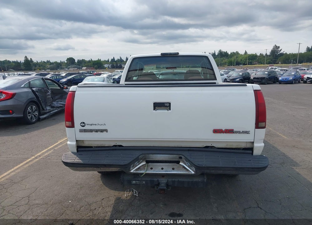 1996 GMC SIERRA C1500 VIN: 2GTEC19R7T1512349