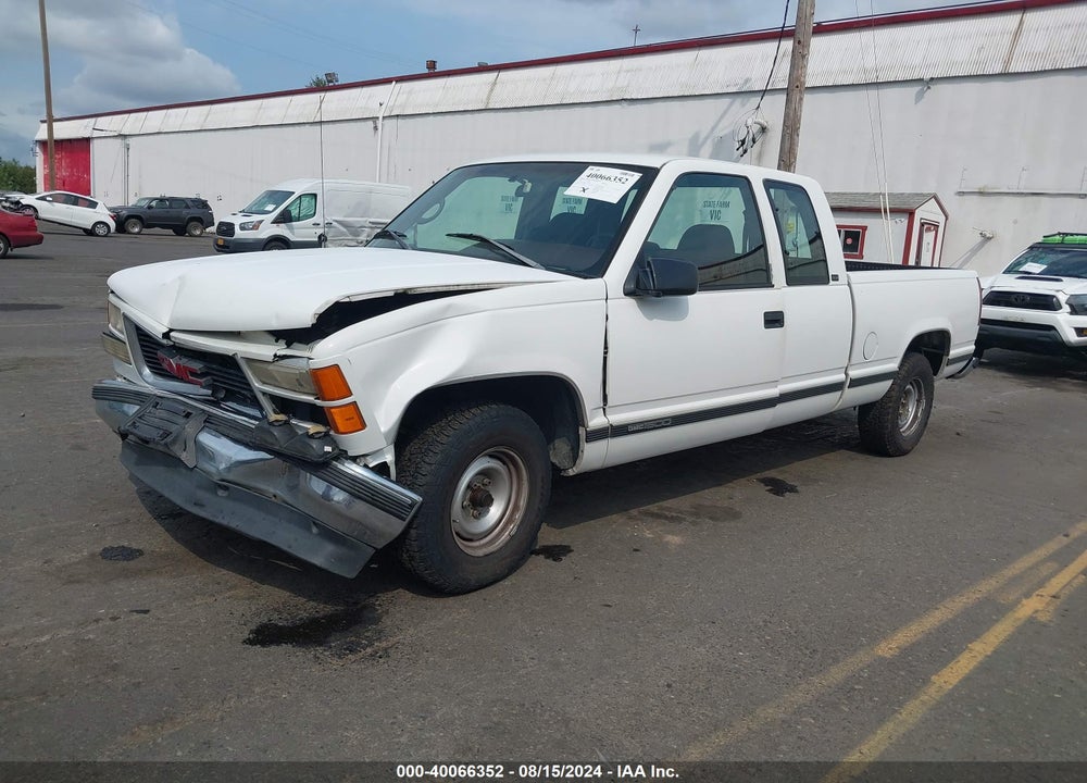 1996 GMC SIERRA C1500 VIN: 2GTEC19R7T1512349