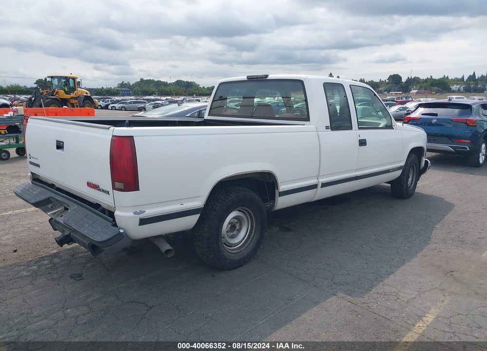 1996 GMC SIERRA C1500 VIN: 2GTEC19R7T1512349