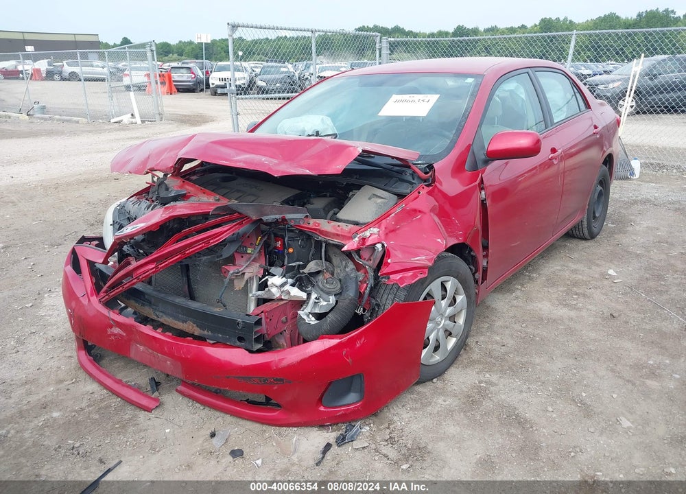 2011 TOYOTA COROLLA LE VIN: 2T1BU4EE2BC697320