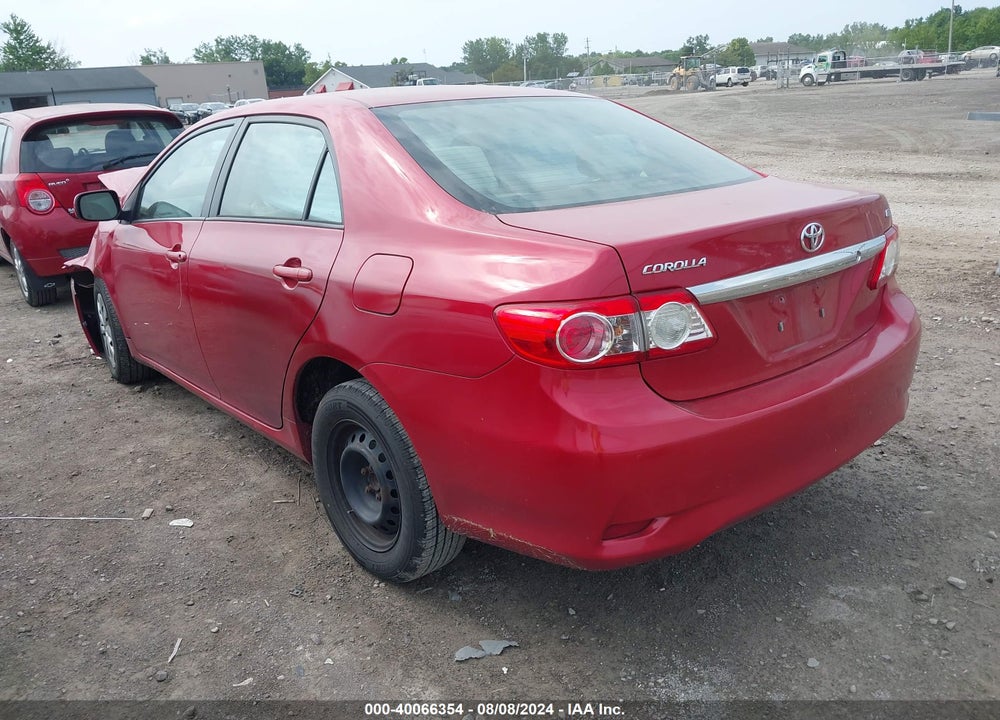 2011 TOYOTA COROLLA LE VIN: 2T1BU4EE2BC697320