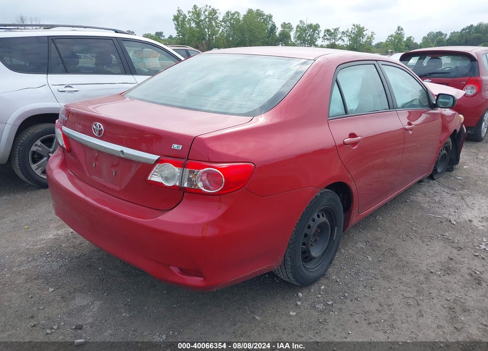 2011 TOYOTA COROLLA LE VIN: 2T1BU4EE2BC697320