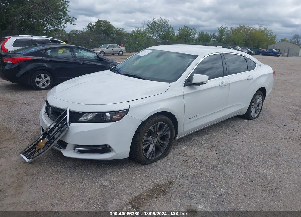 2015 CHEVROLET IMPALA 2LT VIN: 1G1125S37FU118687