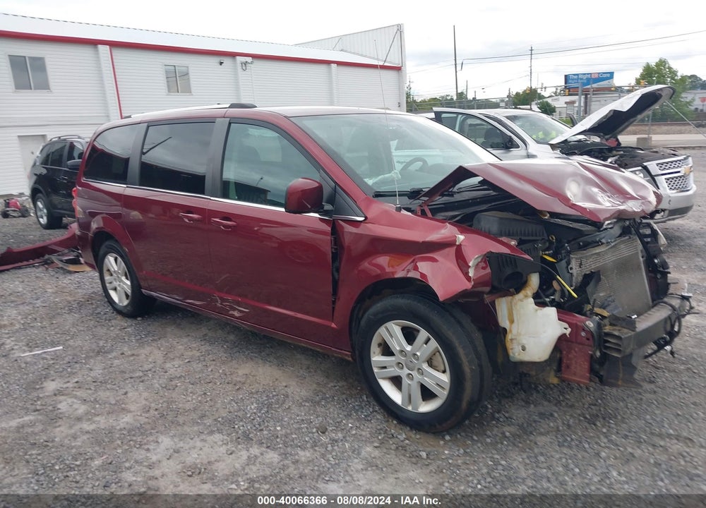 2018 DODGE GRAND CARAVAN SXT VIN: 2C4RDGCG3JR239448