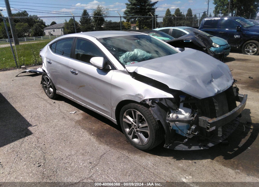 2017 HYUNDAI ELANTRA LIMITED VIN: 5NPD84LF1HH042967