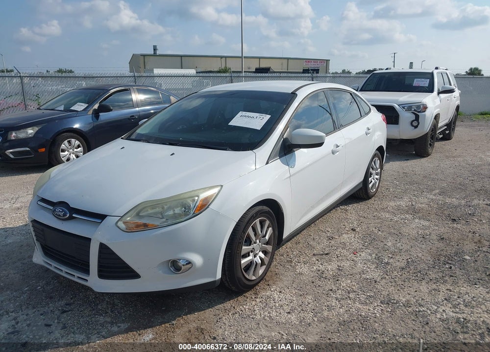 2012 FORD FOCUS SE VIN: 1FAHP3F29CL172609