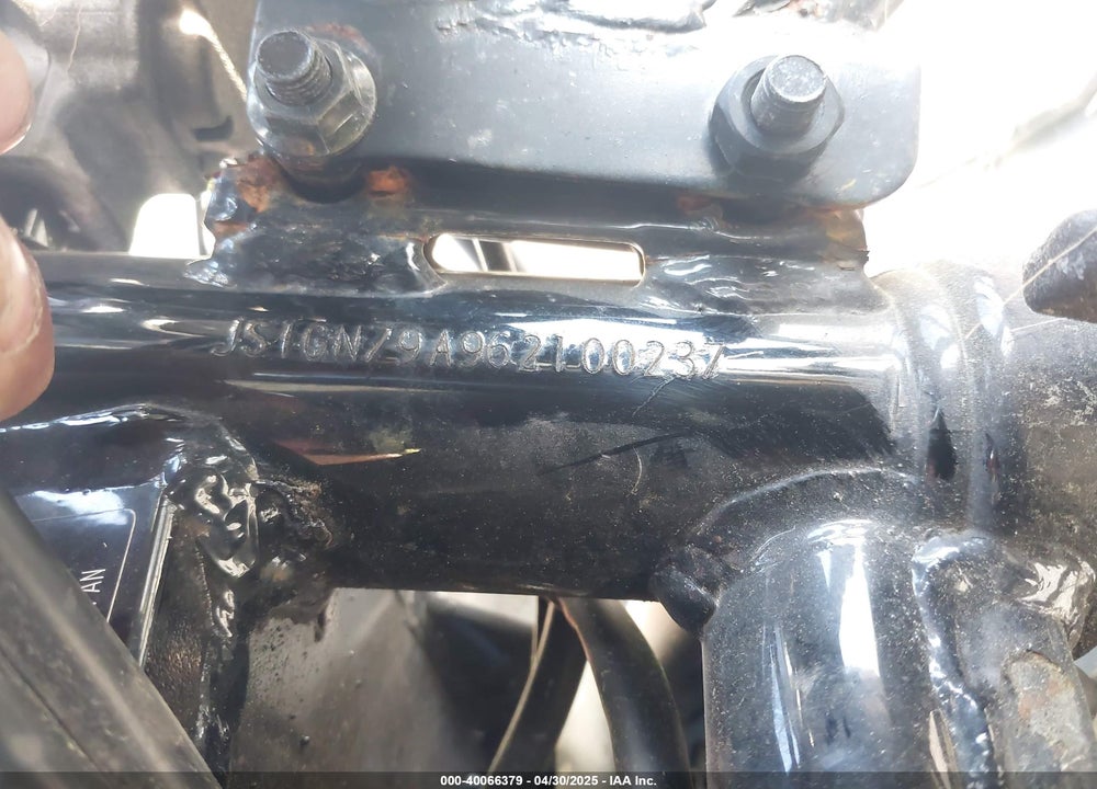 2006 SUZUKI GSX600 F VIN: JS1GN79A962100237
