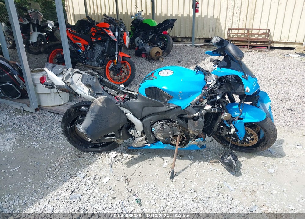 2008 HONDA CBR600 RR VIN: JH2PC40068M100046