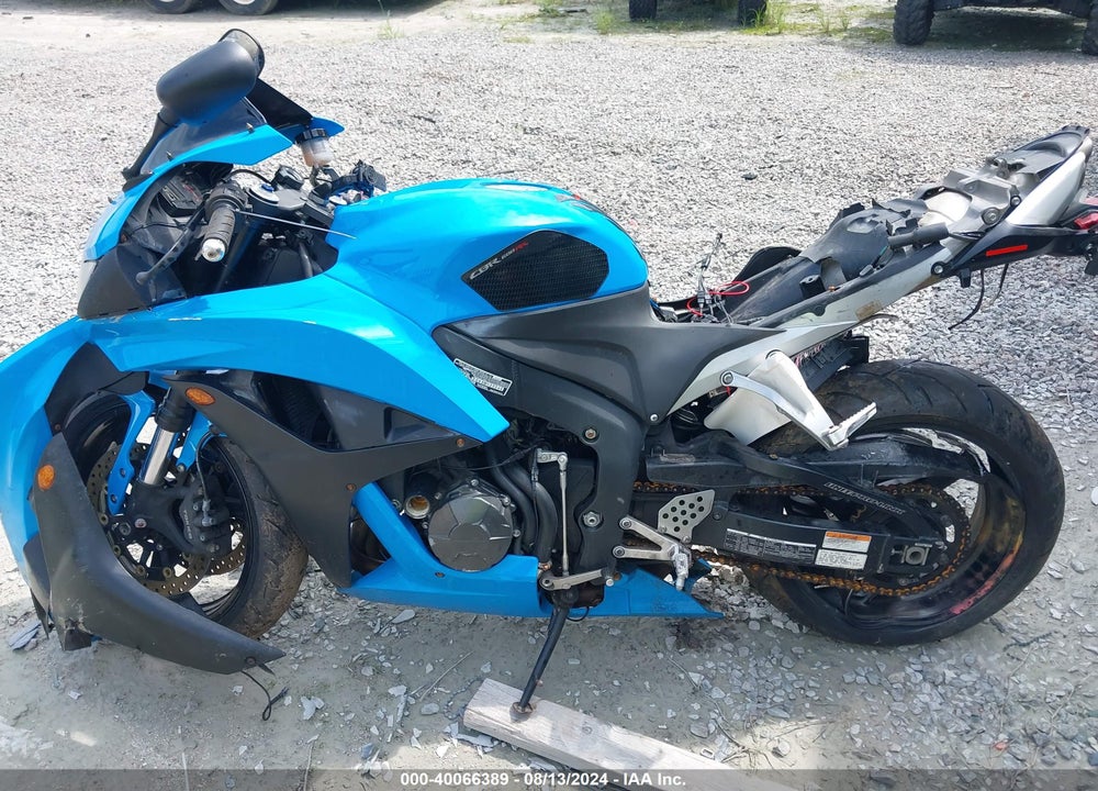 2008 HONDA CBR600 RR VIN: JH2PC40068M100046