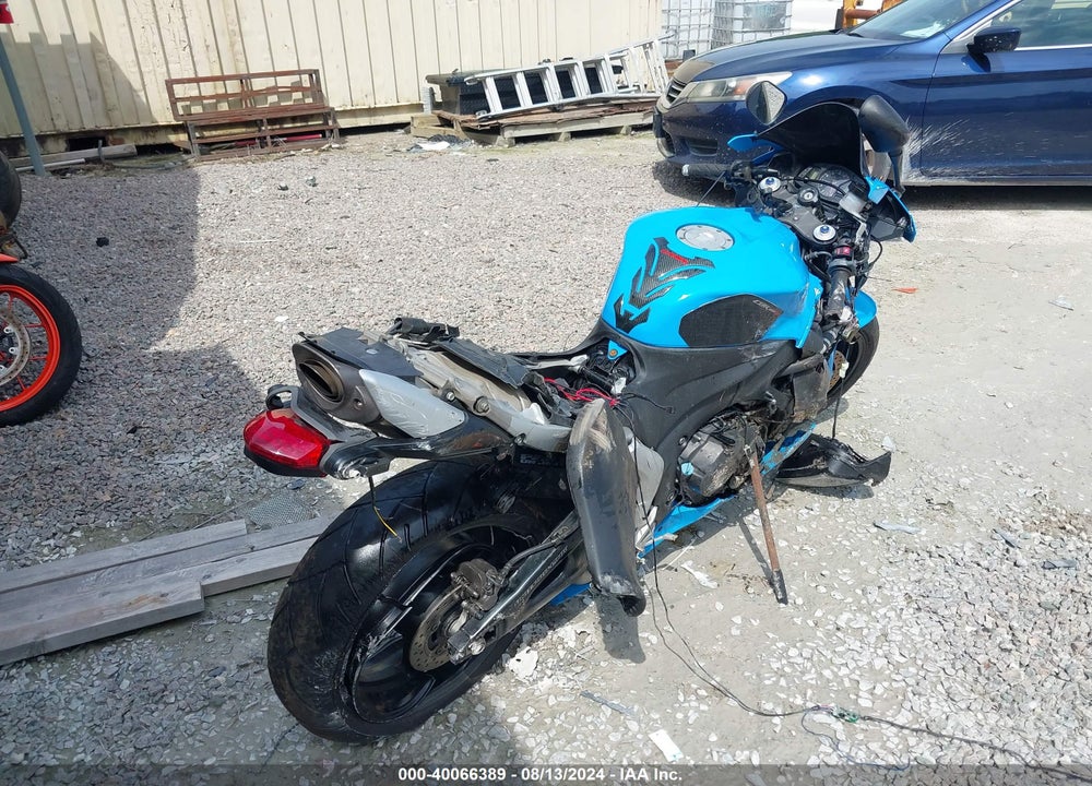 2008 HONDA CBR600 RR VIN: JH2PC40068M100046