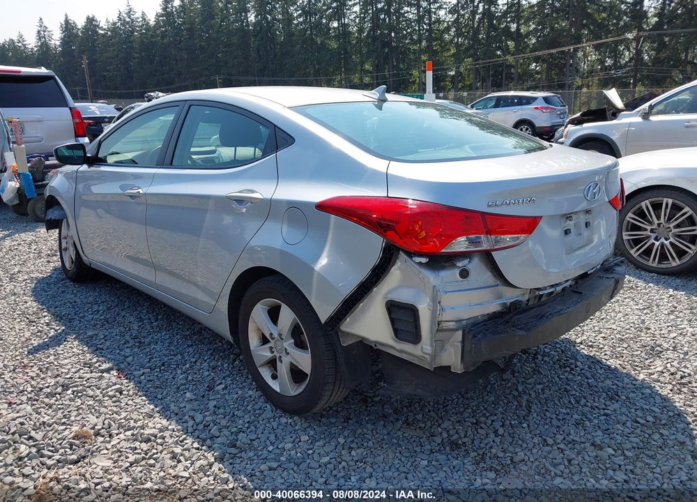 2013 HYUNDAI ELANTRA GLS VIN: 5NPDH4AE5DH202501