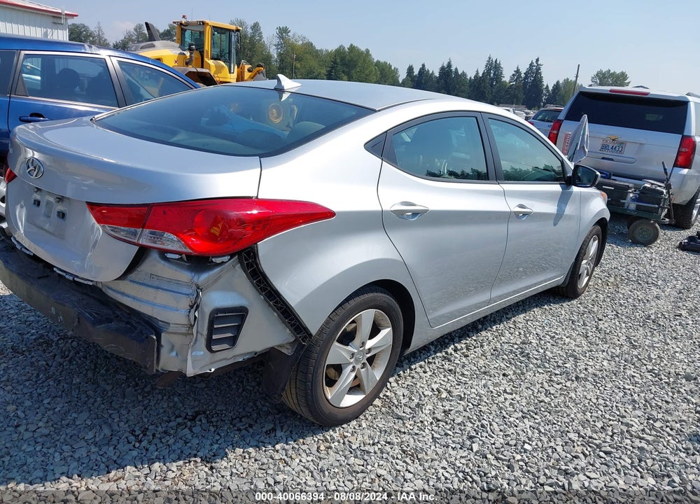 2013 HYUNDAI ELANTRA GLS VIN: 5NPDH4AE5DH202501