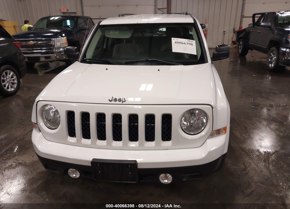 2013 JEEP PATRIOT LATITUDE VIN: 1C4NJRFB6DD236781