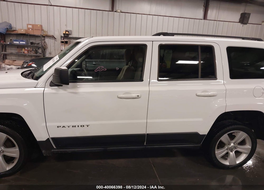 2013 JEEP PATRIOT LATITUDE VIN: 1C4NJRFB6DD236781