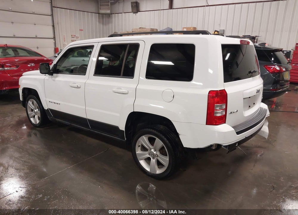 2013 JEEP PATRIOT LATITUDE VIN: 1C4NJRFB6DD236781