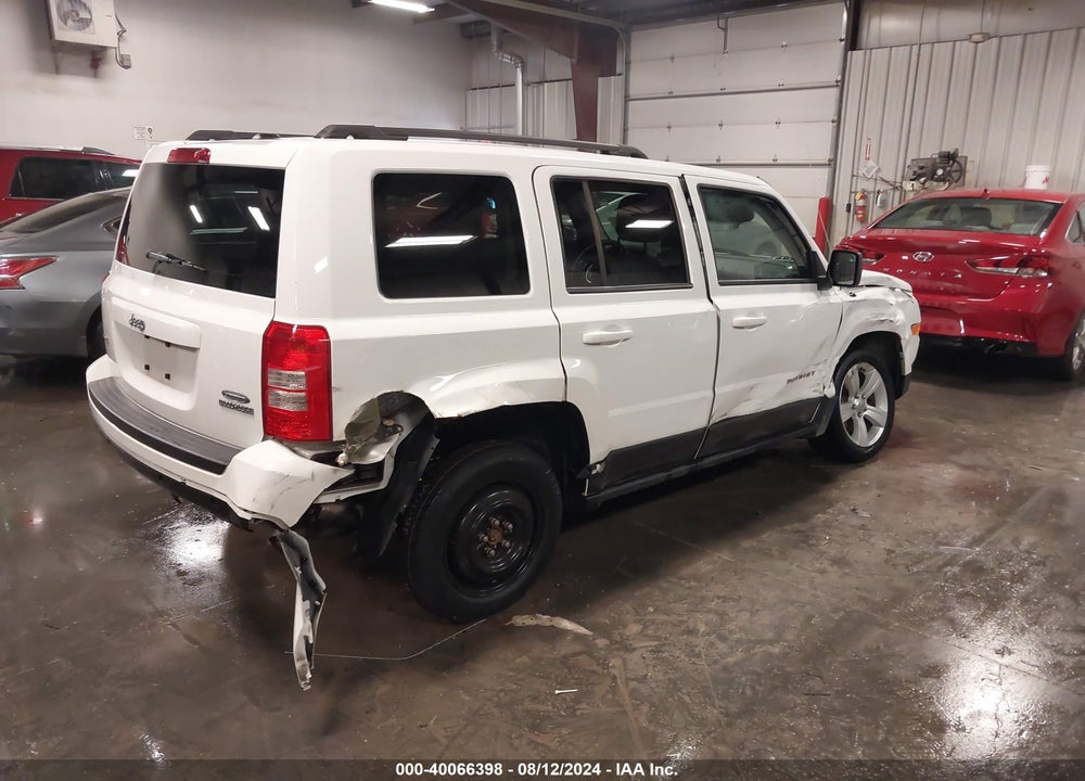 2013 JEEP PATRIOT LATITUDE VIN: 1C4NJRFB6DD236781