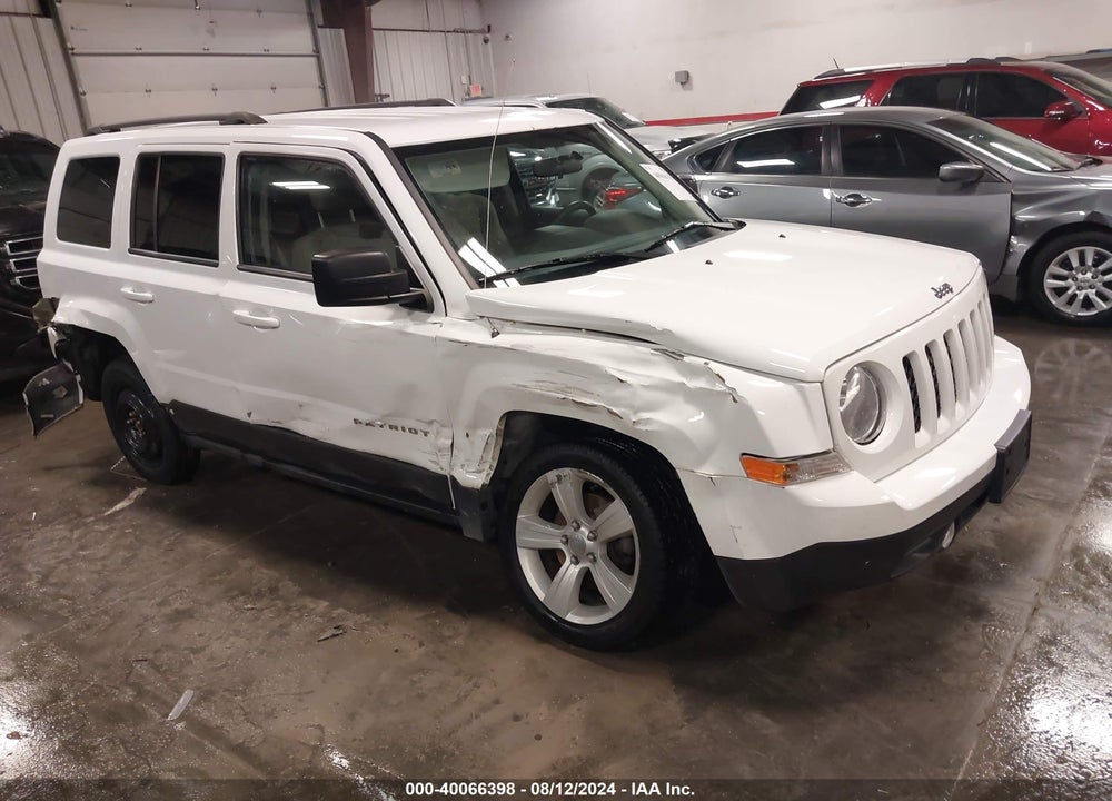 2013 JEEP PATRIOT LATITUDE VIN: 1C4NJRFB6DD236781