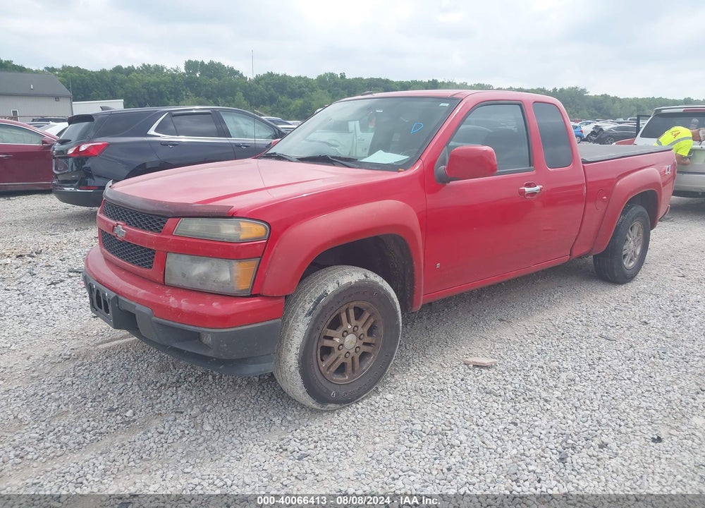 2009 CHEVROLET COLORADO LT VIN: 1GCDT19EX98122490