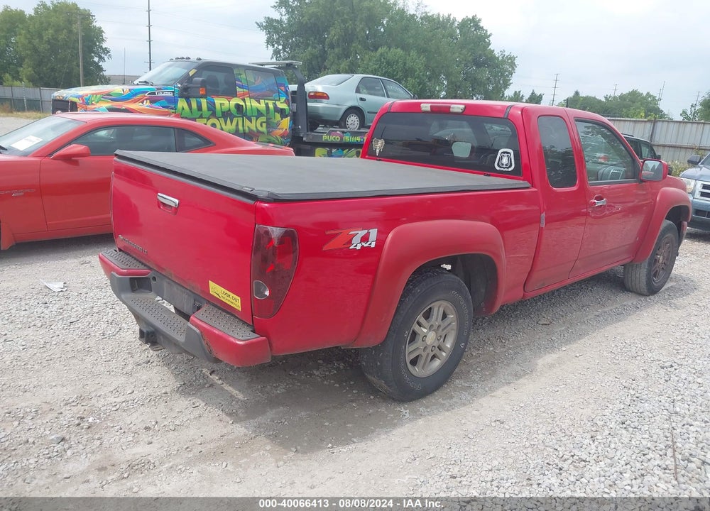 2009 CHEVROLET COLORADO LT VIN: 1GCDT19EX98122490