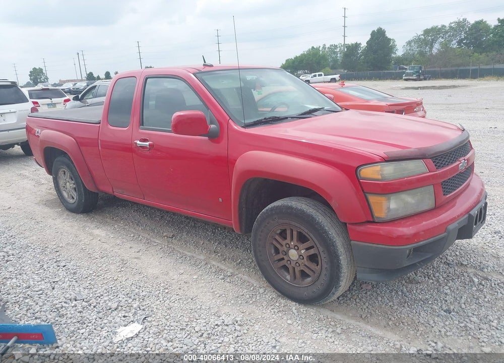 2009 CHEVROLET COLORADO LT VIN: 1GCDT19EX98122490