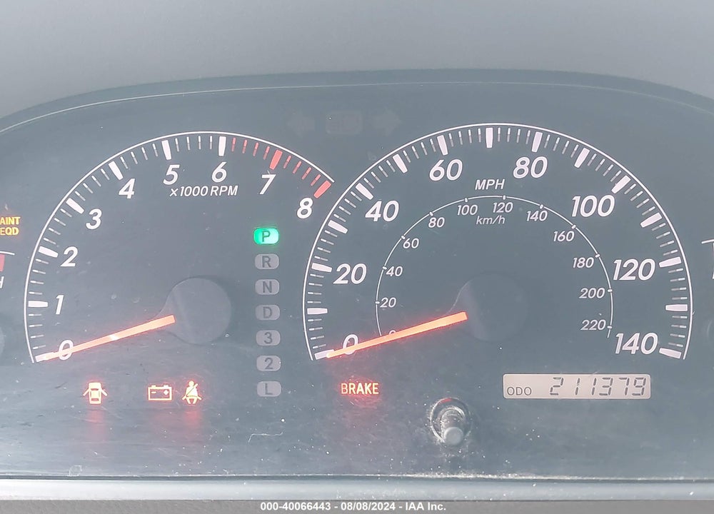 2005 TOYOTA CAMRY STD/ VIN: 4T1BE32K75U961880