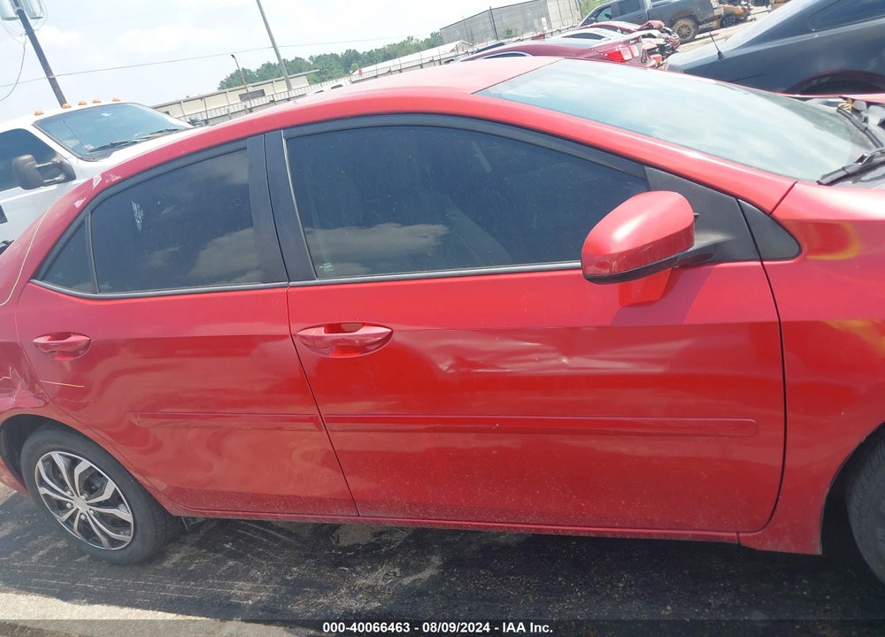 2016 TOYOTA COROLLA LE VIN: 5YFBURHE3GP568437