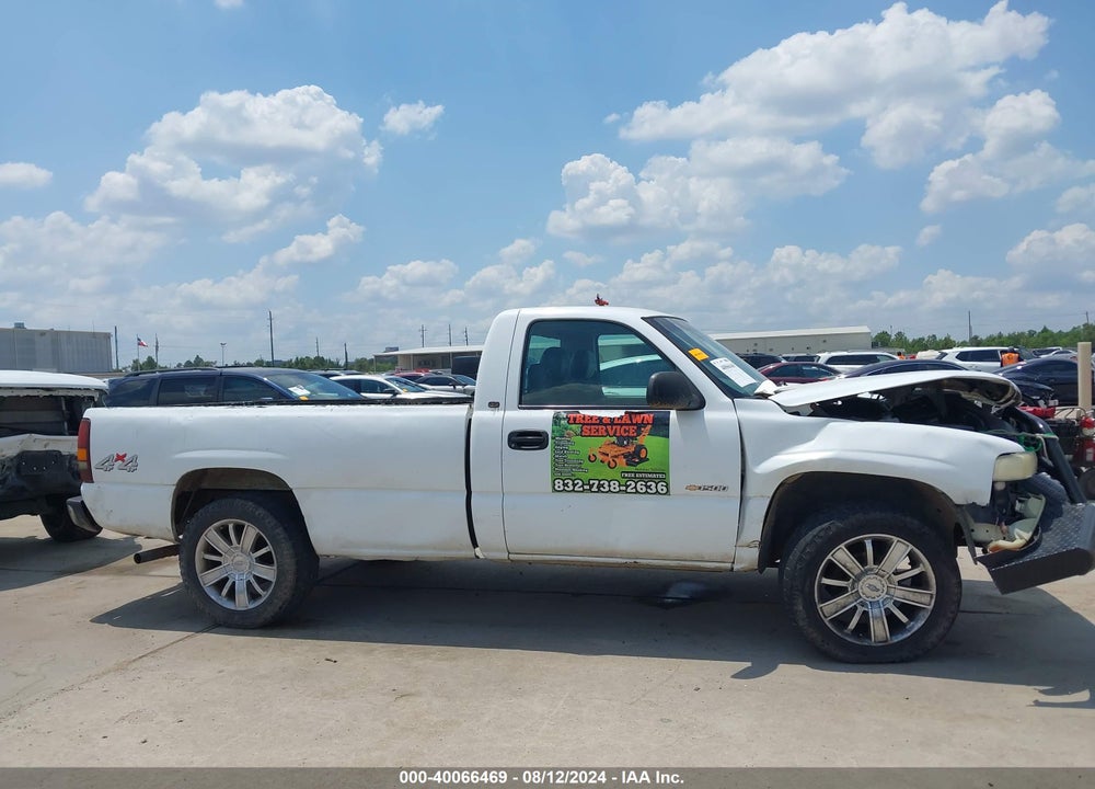 2001 CHEVROLET SILVERADO 1500 VIN: 1GCEK14T21E190401