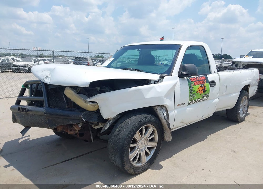 2001 CHEVROLET SILVERADO 1500 VIN: 1GCEK14T21E190401