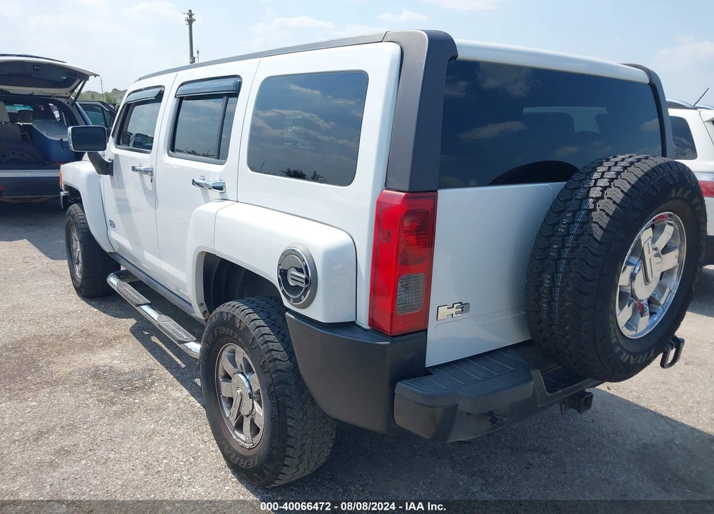 2007 HUMMER H3 SUV VIN: 5GTDN13E878111612