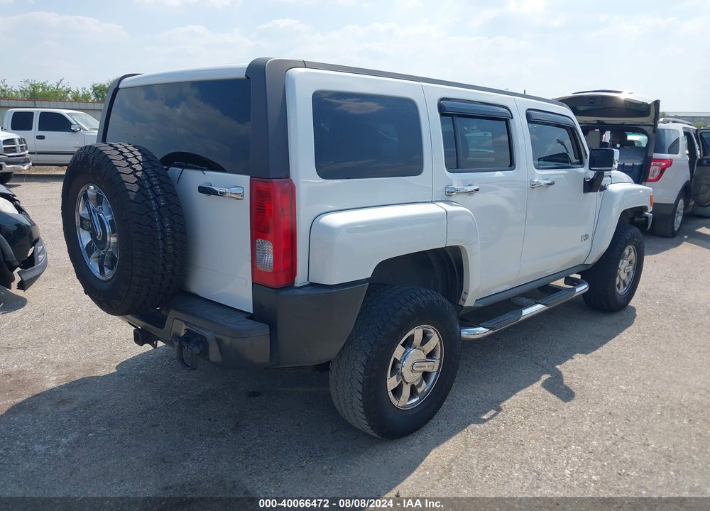 2007 HUMMER H3 SUV VIN: 5GTDN13E878111612