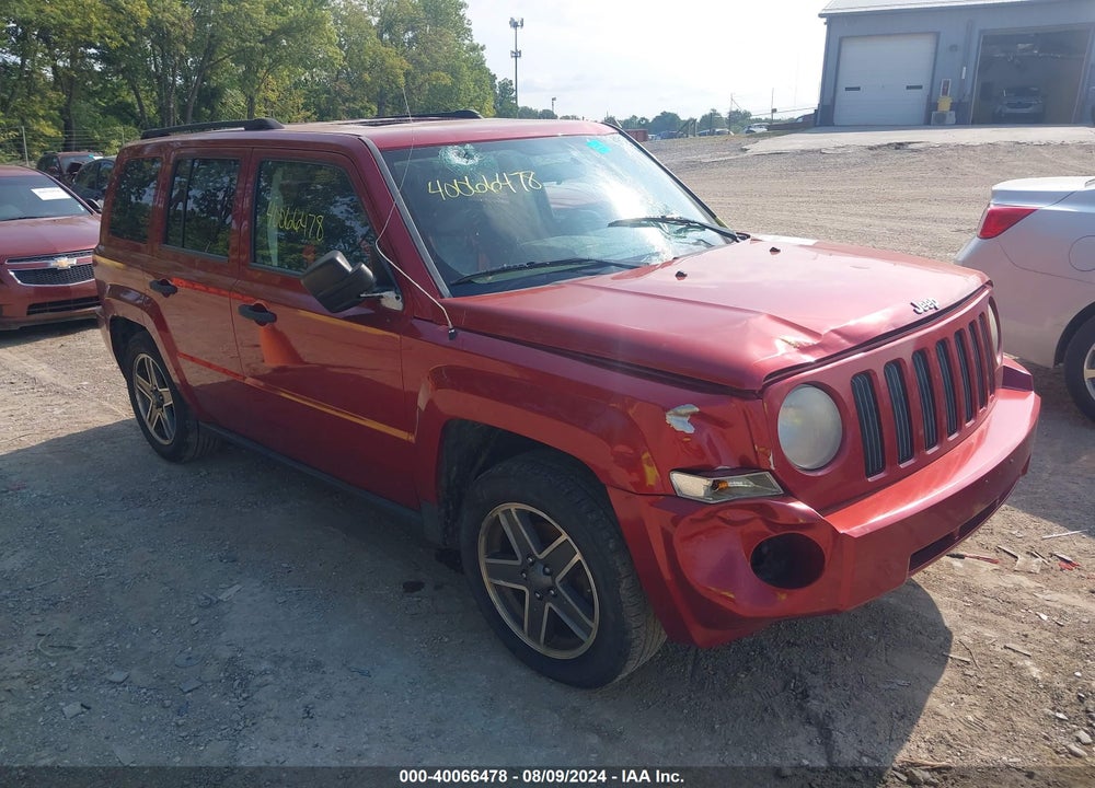 2008 JEEP PATRIOT SPORT VIN: 1J8FF28W98D758851