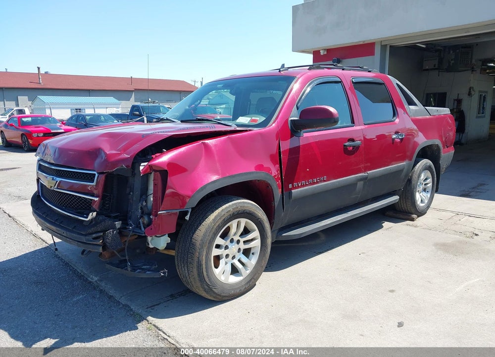 2007 CHEVROLET AVALANCHE 1500 LT VIN: 3GNFK12327G182802