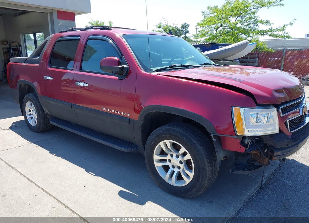 2007 CHEVROLET AVALANCHE 1500 LT VIN: 3GNFK12327G182802