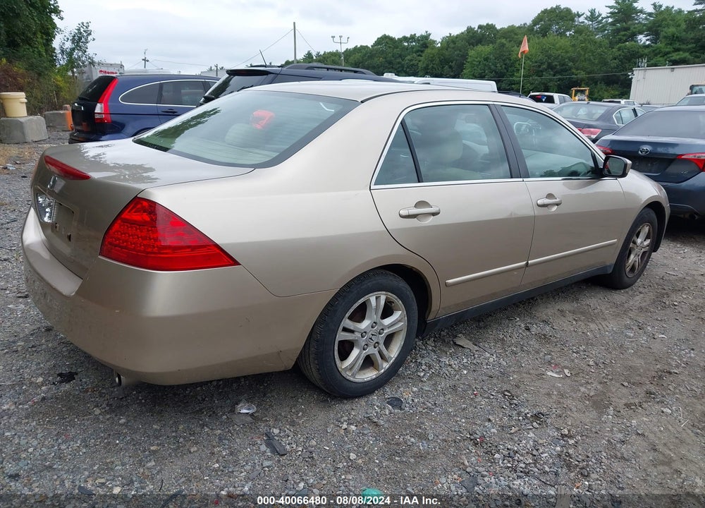 2006 HONDA ACCORD 2.4 LX VIN: 1HGCM56496A170595