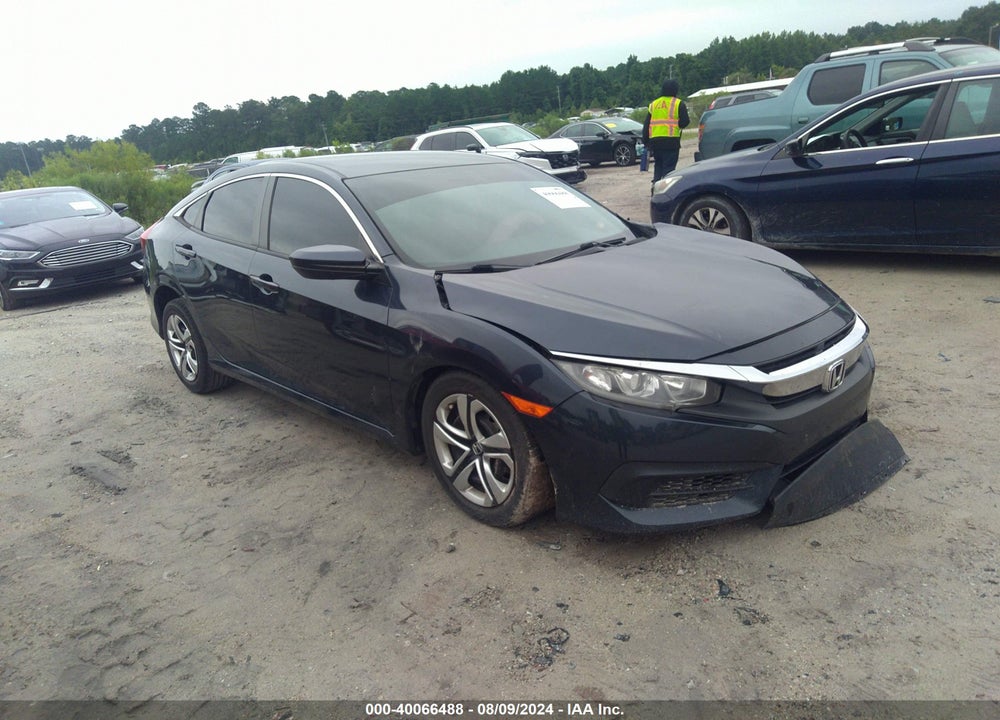 2017 HONDA CIVIC LX VIN: 19XFC2F55HE019341