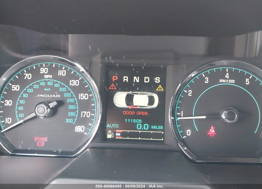 2015 JAGUAR XF VIN: SAJWA0F7XF8U54814